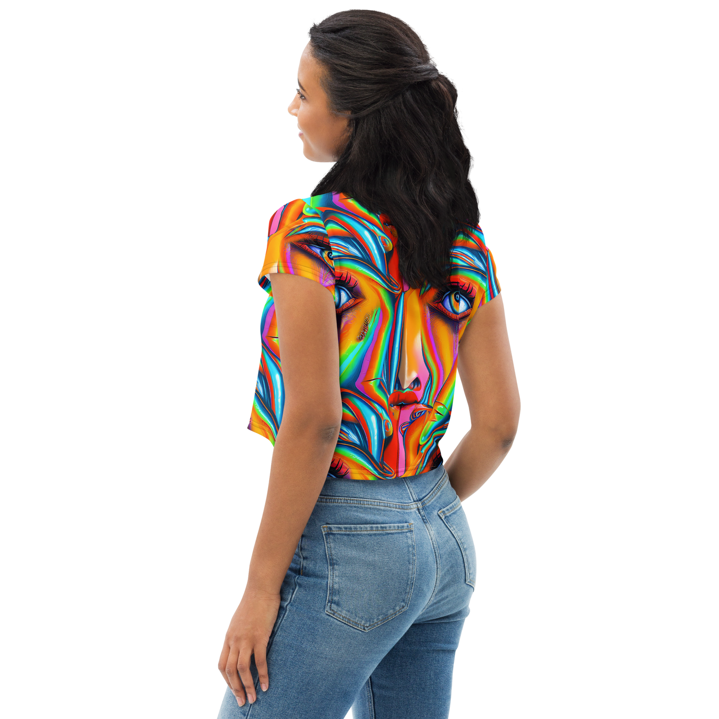 Women's Crop Tee - Kaleidovisions