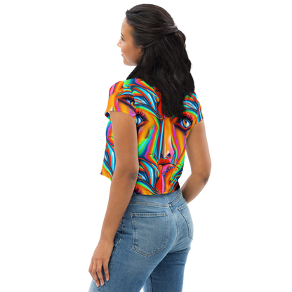 Women's Crop Tee - Kaleidovisions