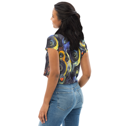 Women's Crop Tee - Corinthian Swirl