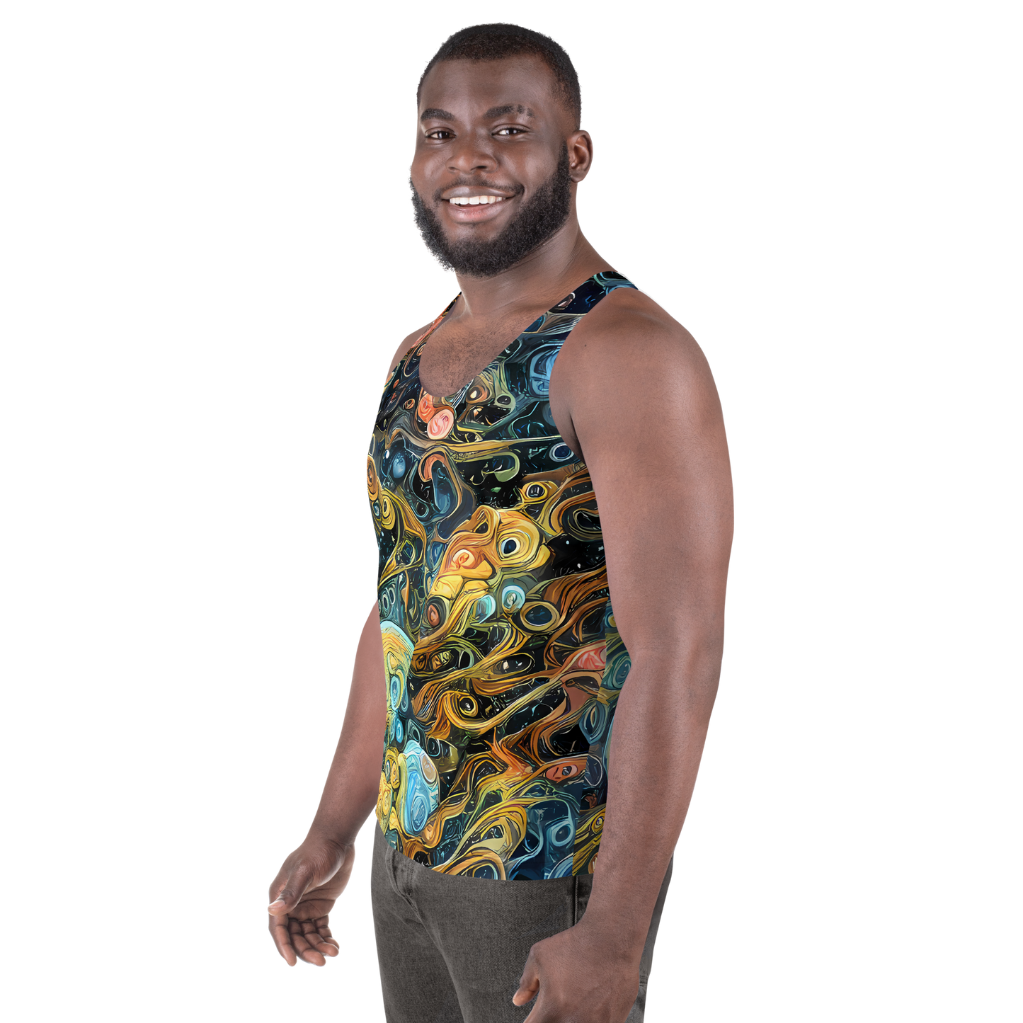 Men's Tank Top - Wild Cosmos
