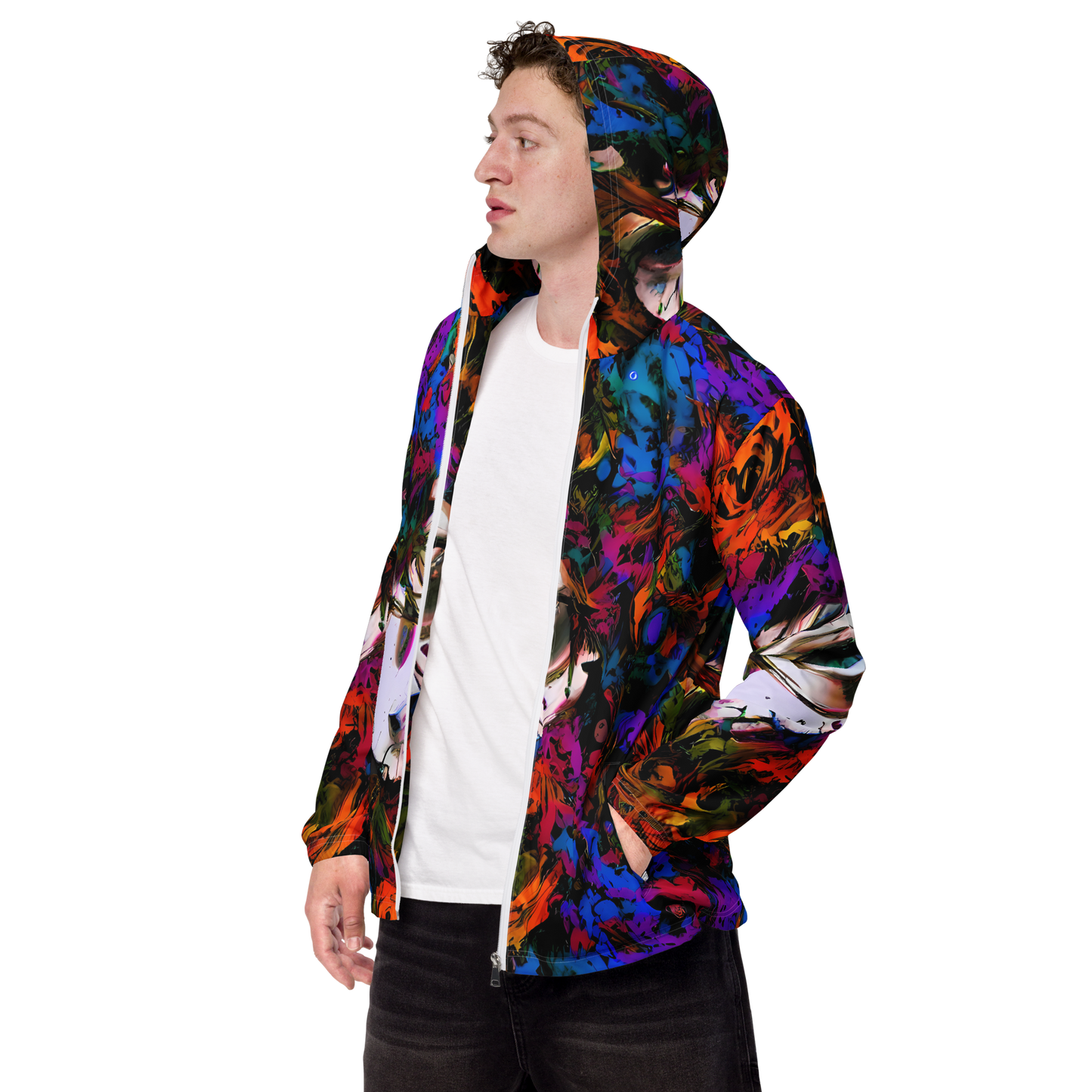 Men's Windbreaker - Sultry Smoke