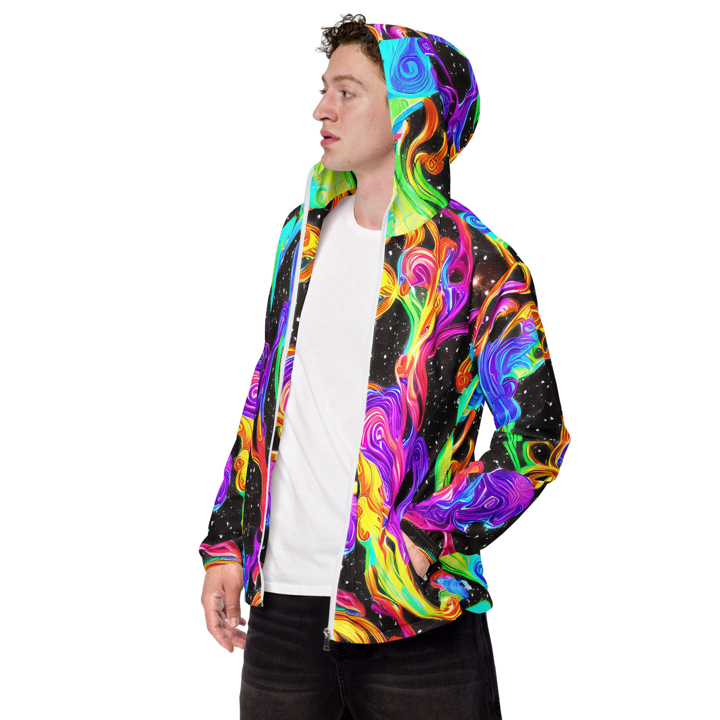 Men's Windbreaker - Yuan Whirls
