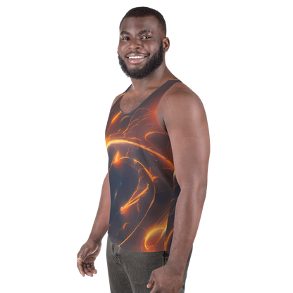 Men's Tank Top - Inferno Spirals