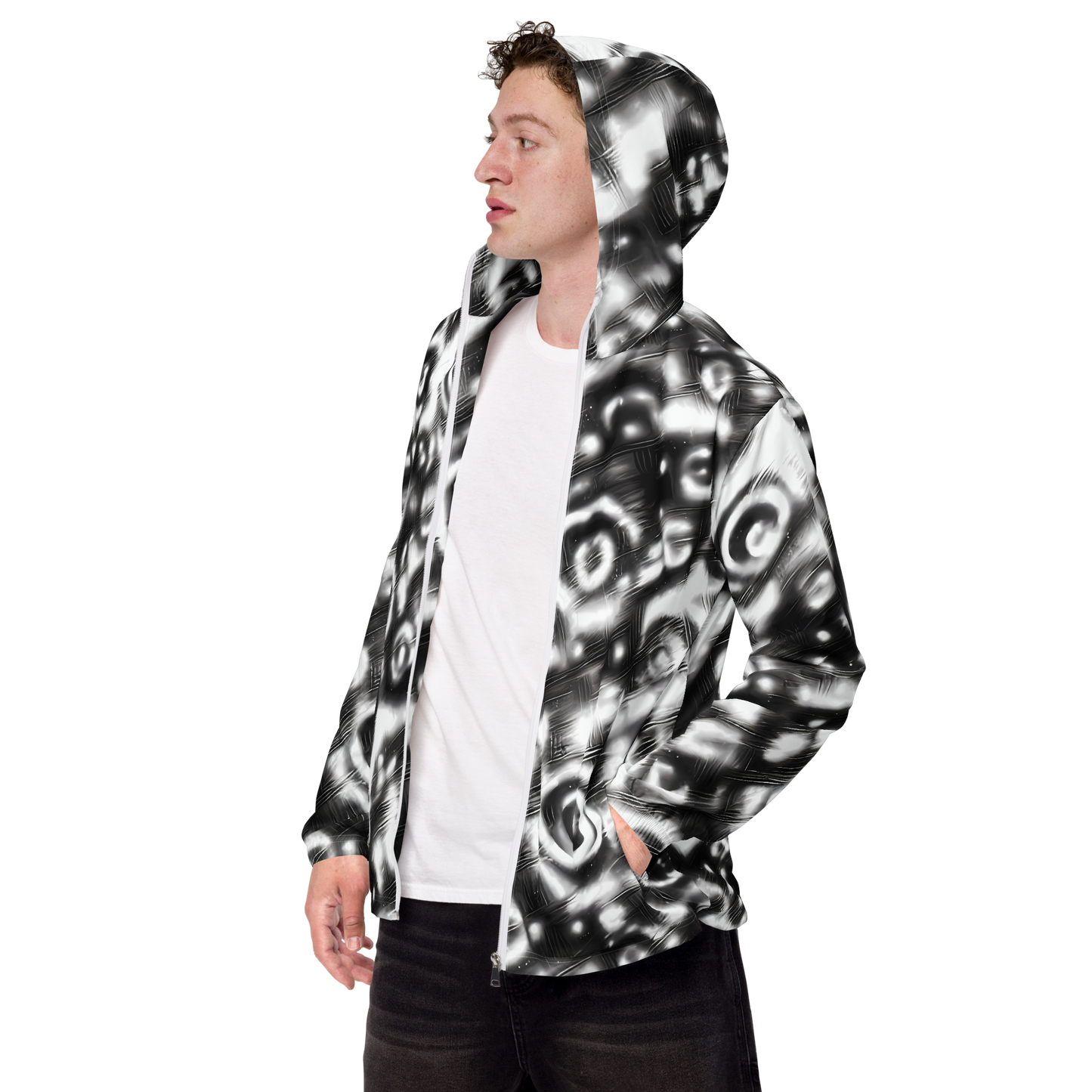 Men's Windbreaker - Bernhard Swirl