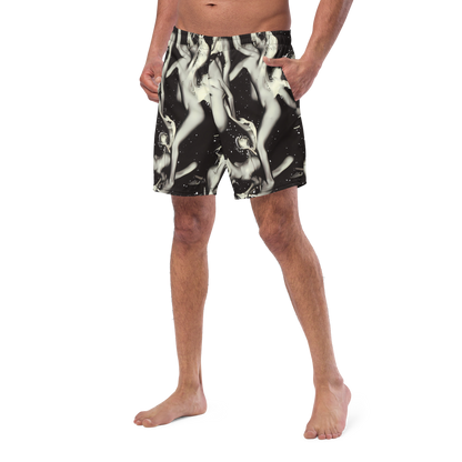 Swim Trunks - Newton's Silhouette