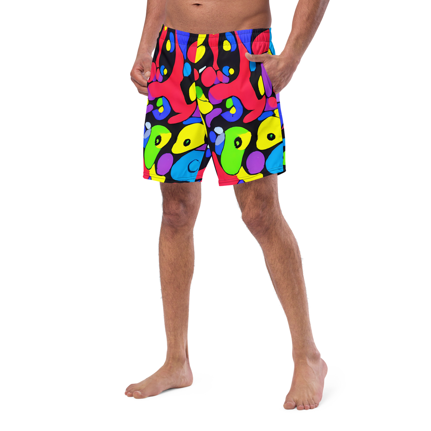 Swim Trunks - Miró's Mosaic