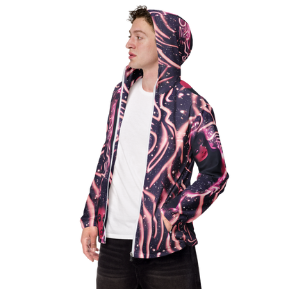 Men's Windbreaker - Stardust Siren