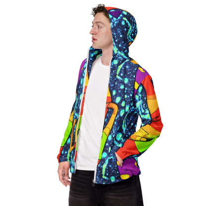 Men's Windbreaker - Cosmic Siblings