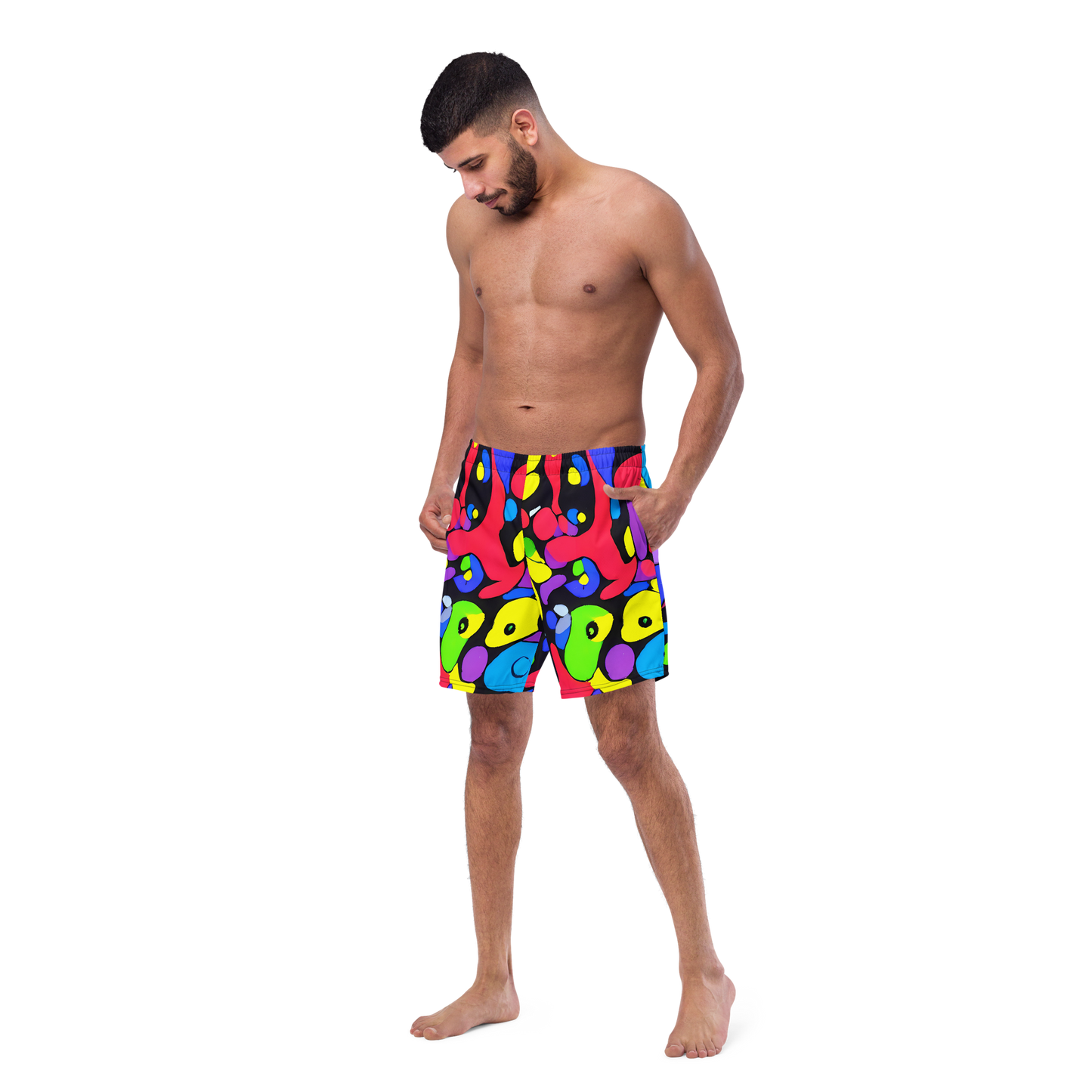 Swim Trunks - Miró's Mosaic