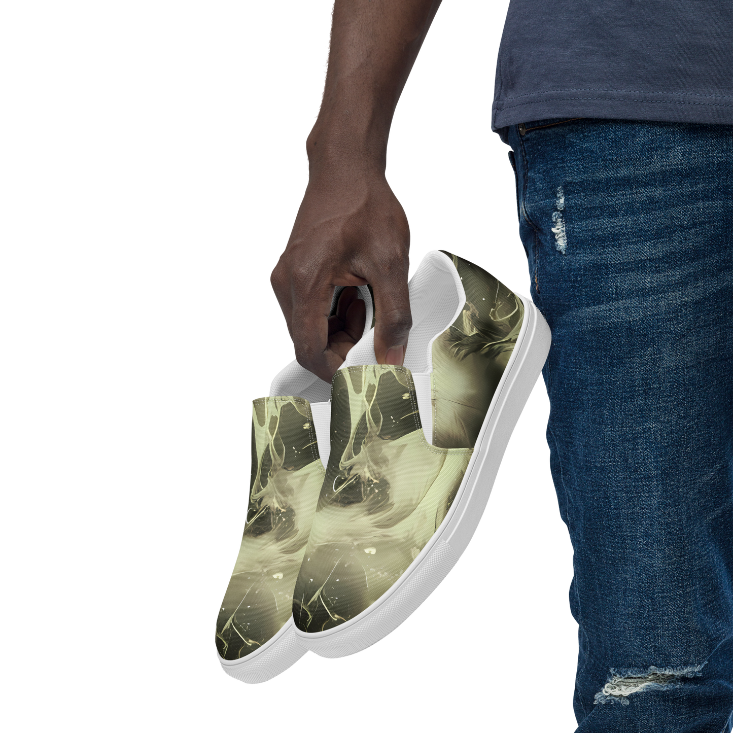 Men's Slip-On Canvas Shoes - Biomech Whirl