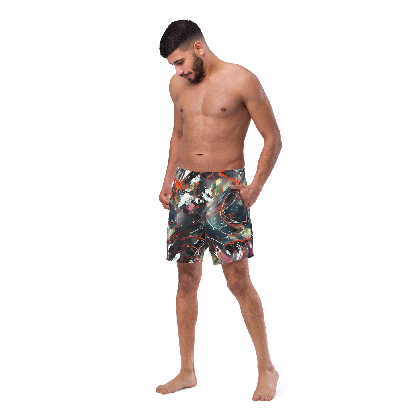 Swim Trunks - Chaos Canvas