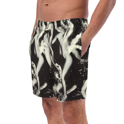 Swim Trunks - Newton's Silhouette