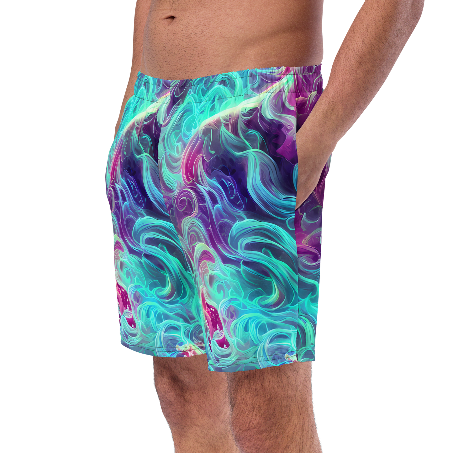 Swim Trunks - Galactic Bloom