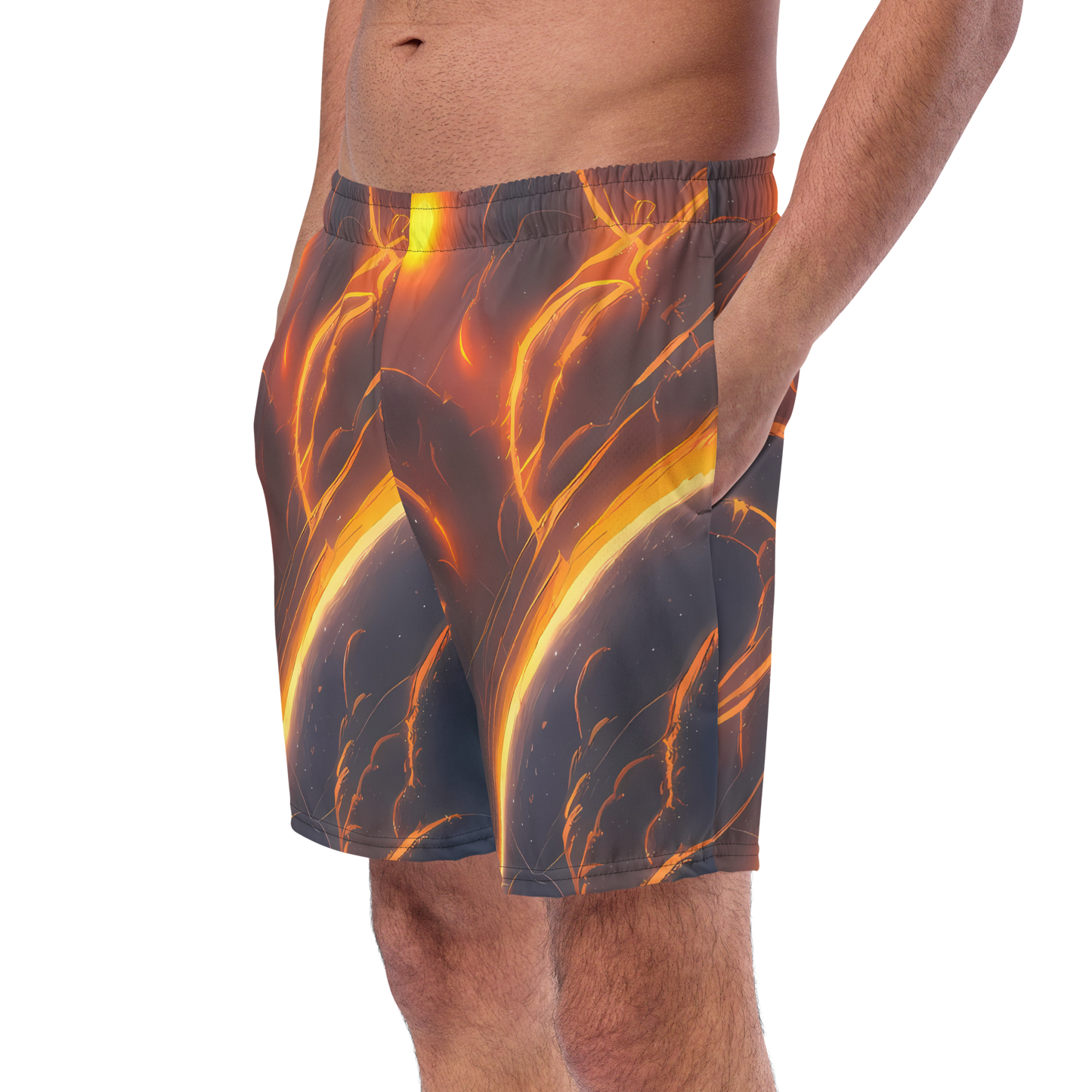 Swim Trunks - Inferno Spirals