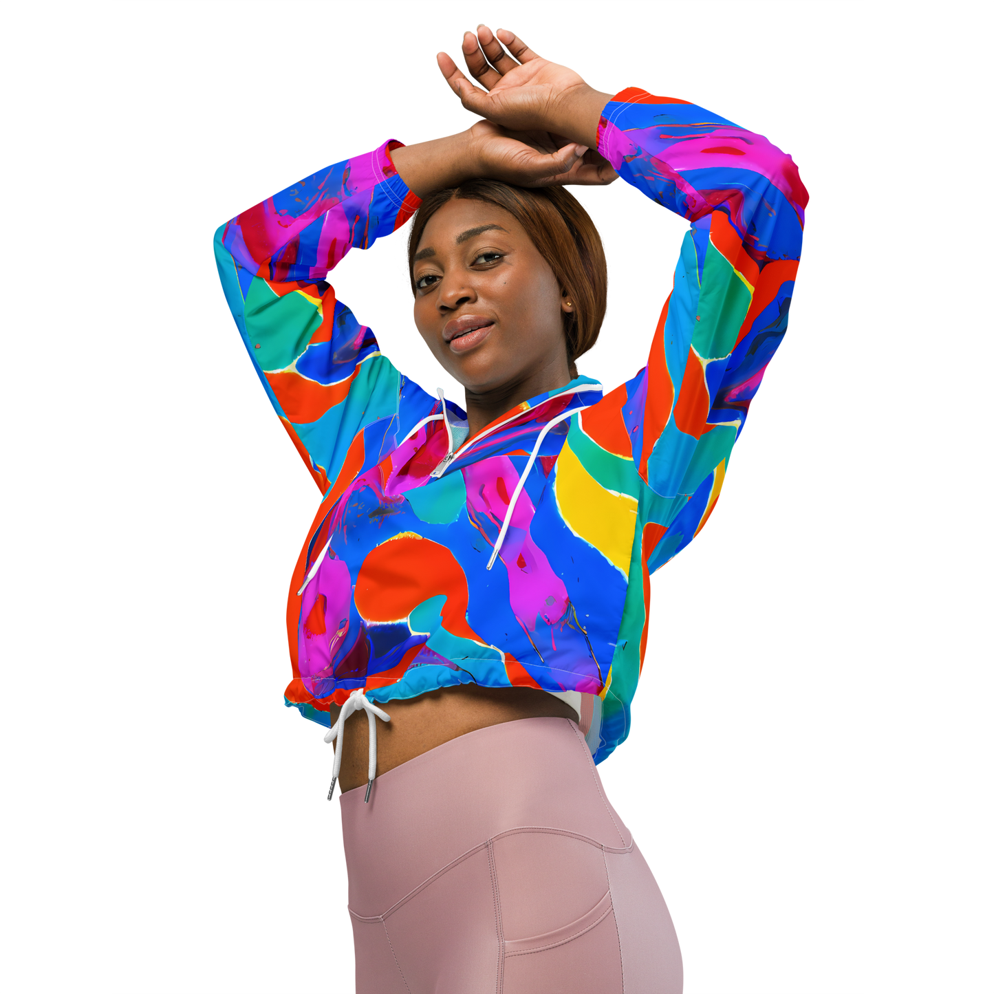 Women's Cropped Windbreaker - Irvin Rhapsody