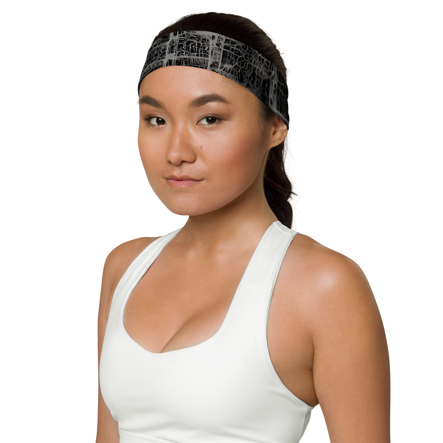 Headband - Monochrome Mesh