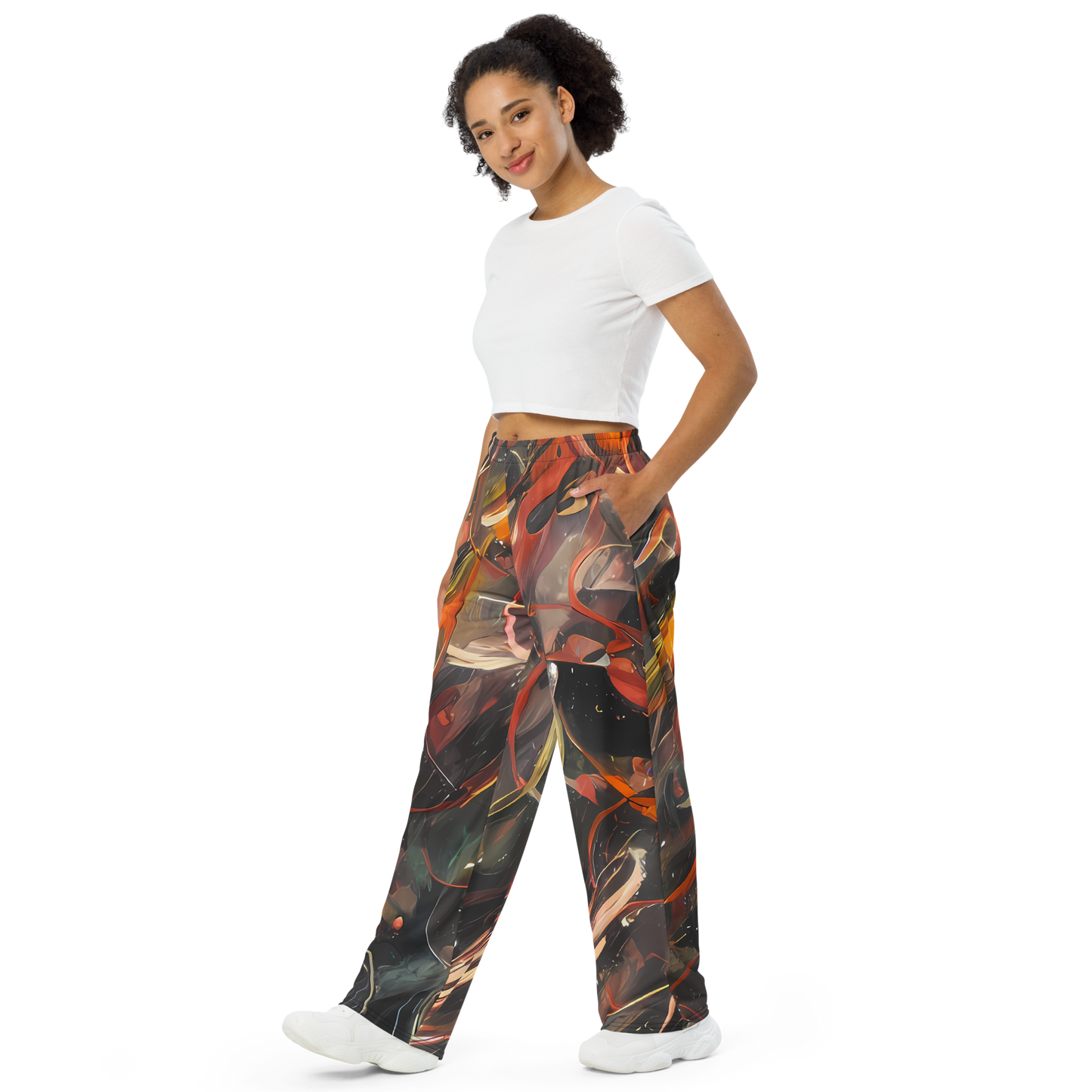 Wide-Leg Pants - Temporal Vortex