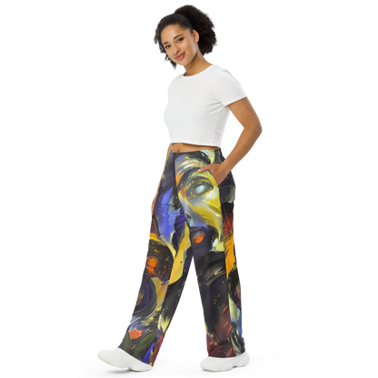 Wide-Leg Pants - Corinthian Gaze