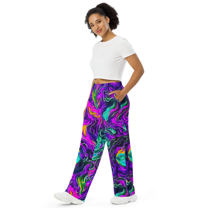 Wide-Leg Pants - Vortex Dream