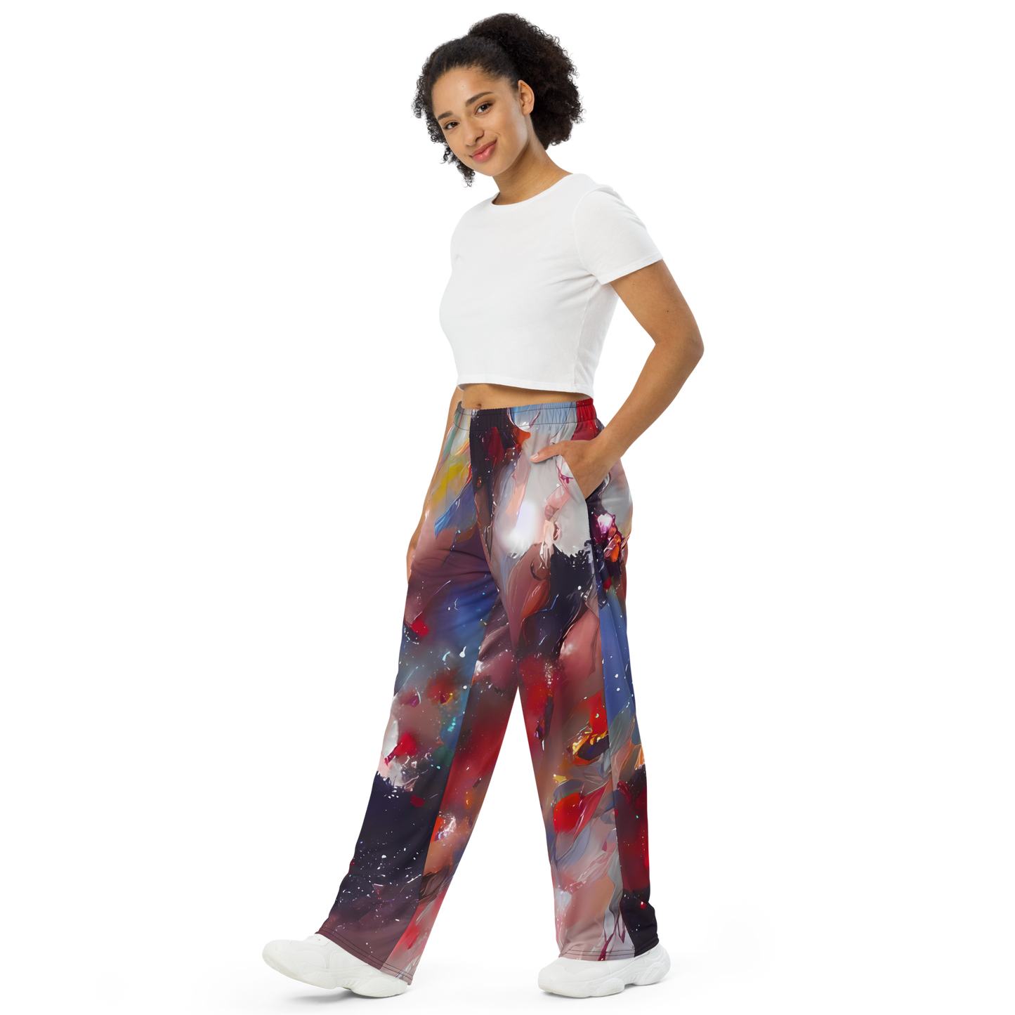 Wide-Leg Pants - Passionate Brush