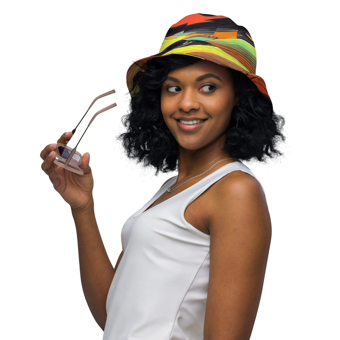 Reversible Bucket Hat - Tenggren Whirl