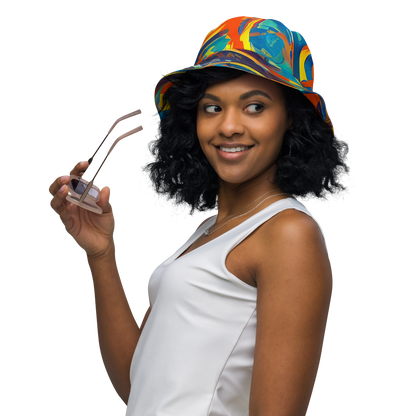 Reversible Bucket Hat - Chromatic Fusion