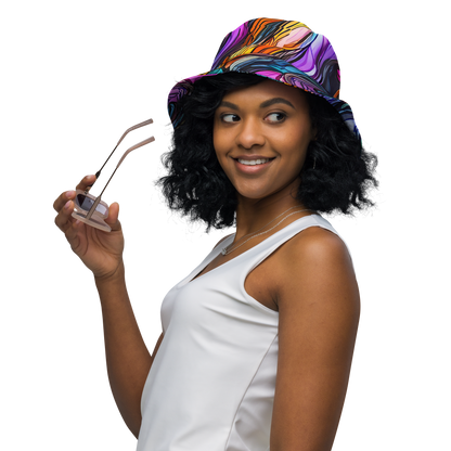 Reversible Bucket Hat - Guiard's Whirl