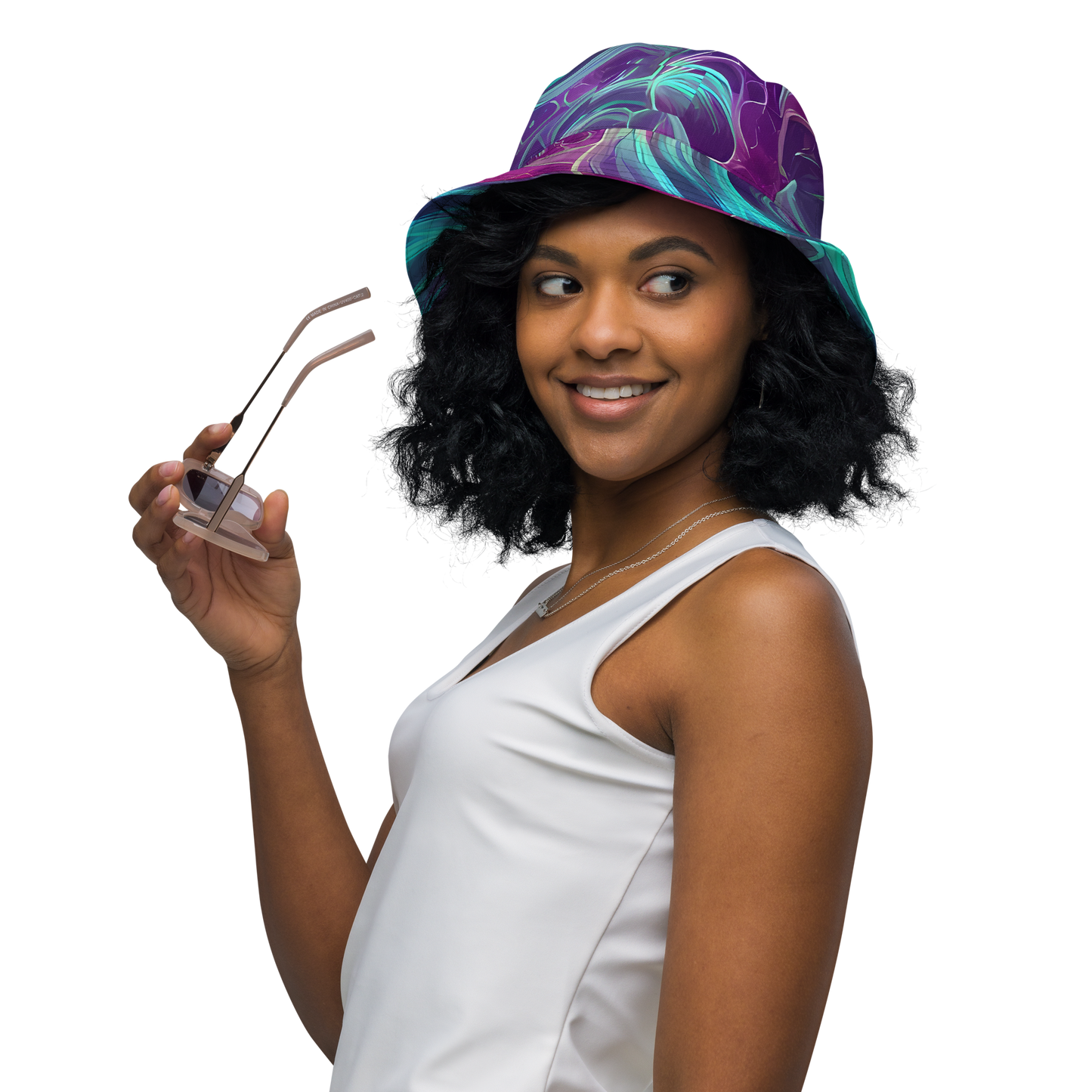 Reversible Bucket Hat - Galactic Bloom