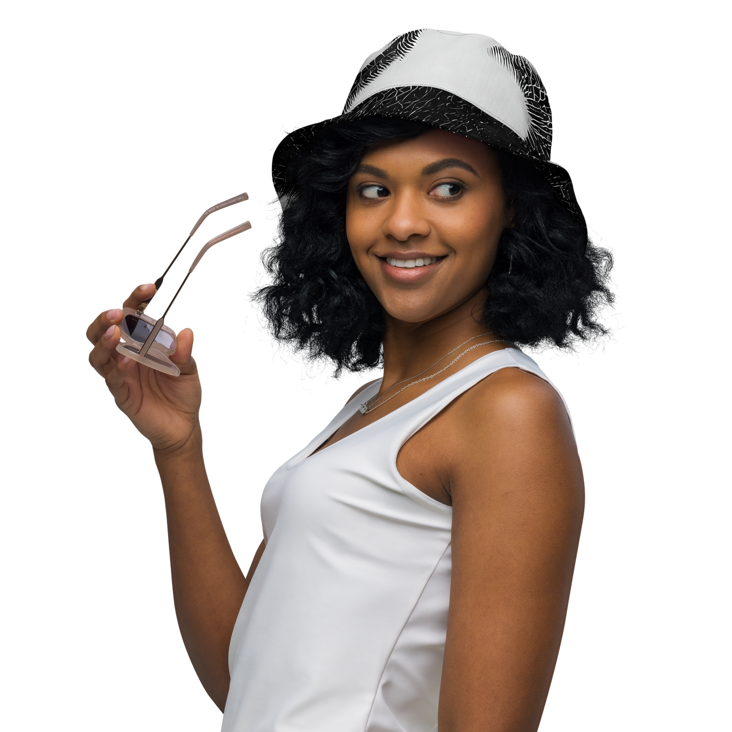 Reversible Bucket Hat - Ray's Illusion