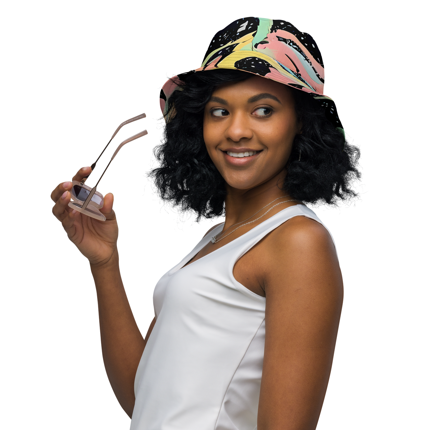 Reversible Bucket Hat - Mcguire Wavelength