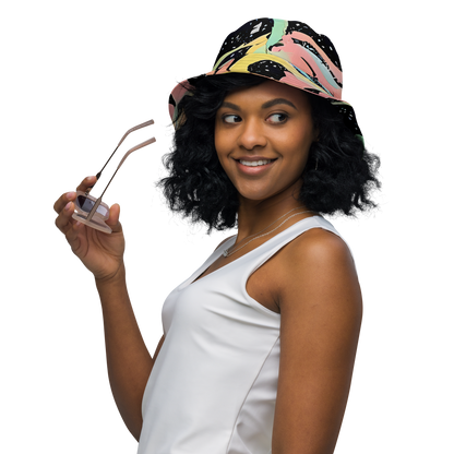 Reversible Bucket Hat - Mcguire Wavelength