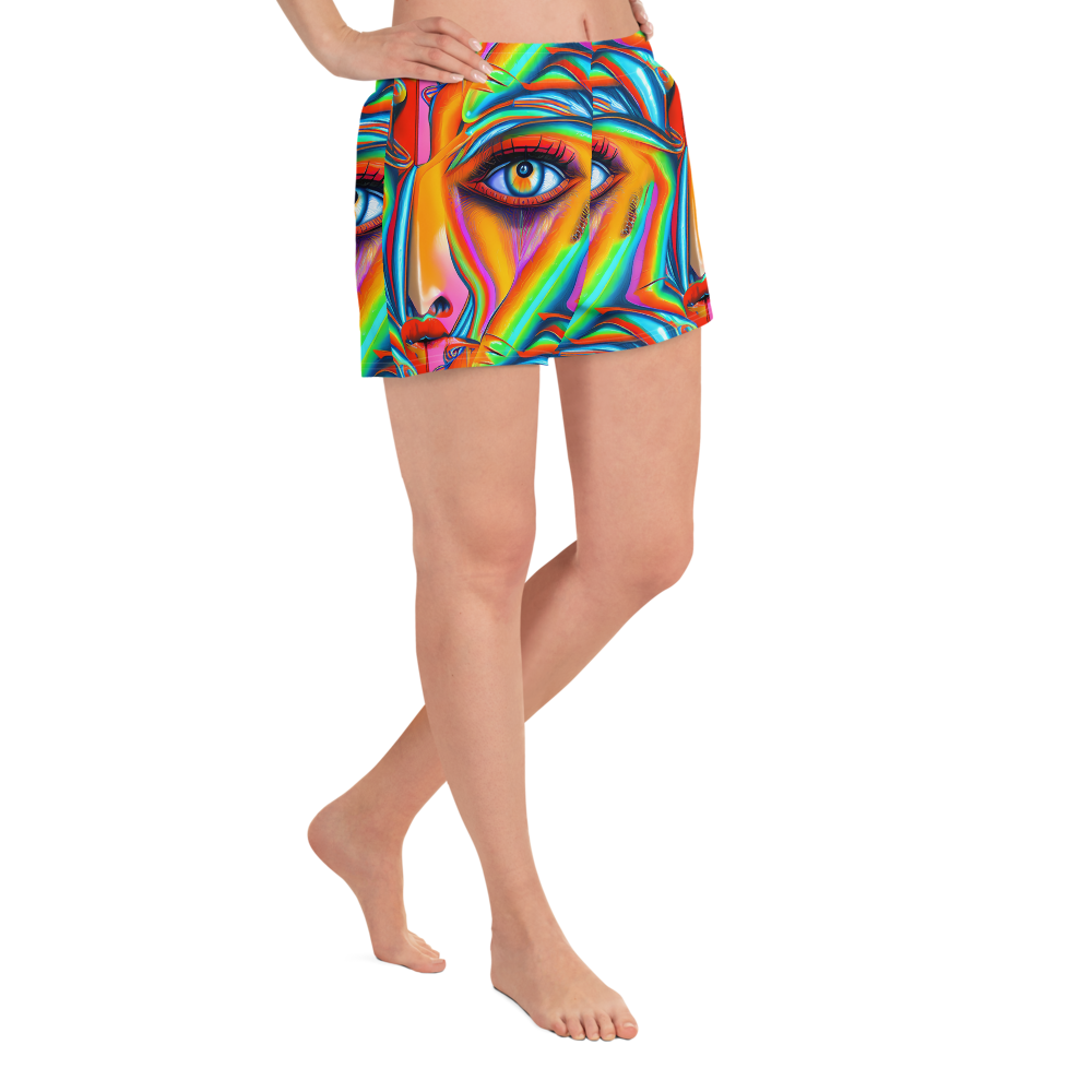 Women’s Athletic Shorts - Kaleidovisions