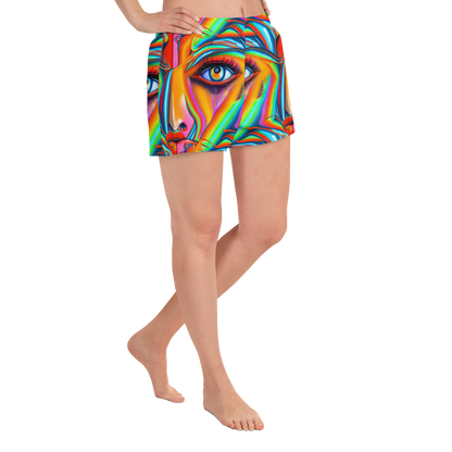 Women’s Athletic Shorts - Kaleidovisions