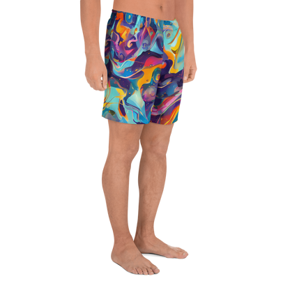 Men's Athletic Shorts - Whimsical Fusion