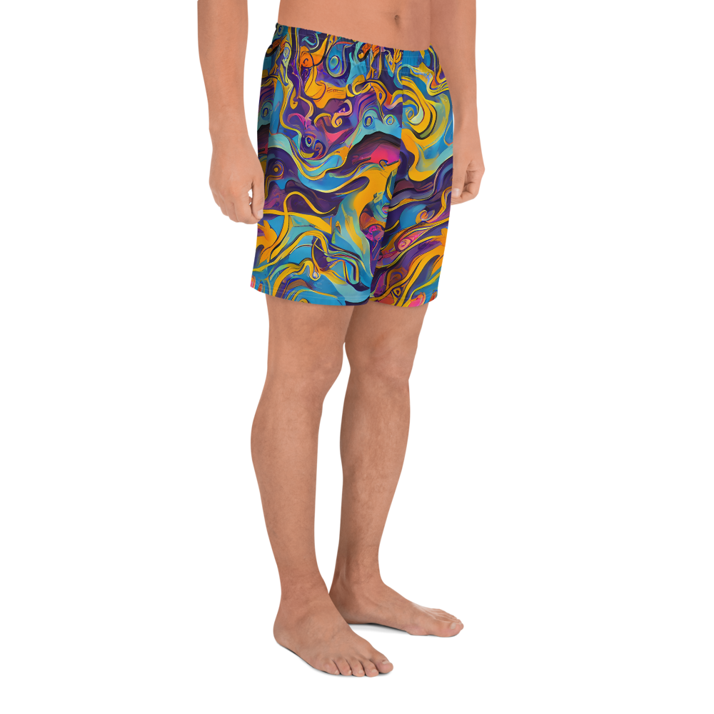 Men's Athletic Shorts - Cecily's Whorl