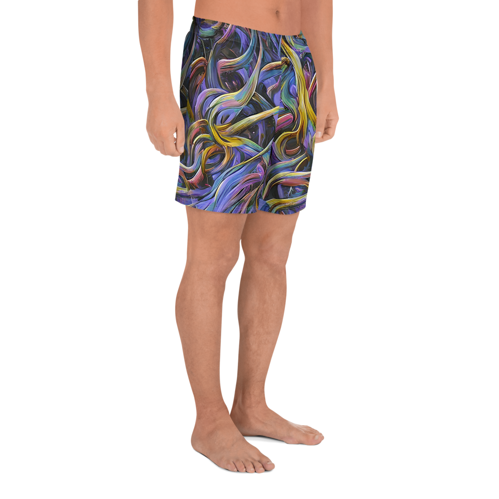 Men's Athletic Shorts - Tanning Twirl