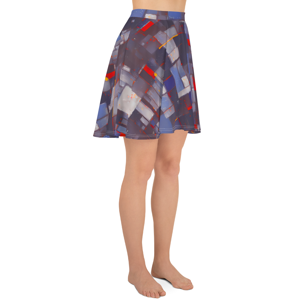 Skater Skirt - Cubist Rhythm