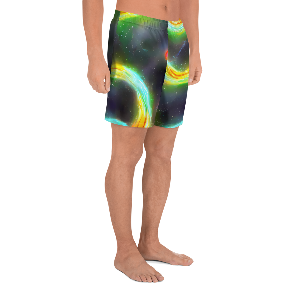 Men's Athletic Shorts - Sherwood Swirl