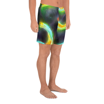 Men's Athletic Shorts - Sherwood Swirl