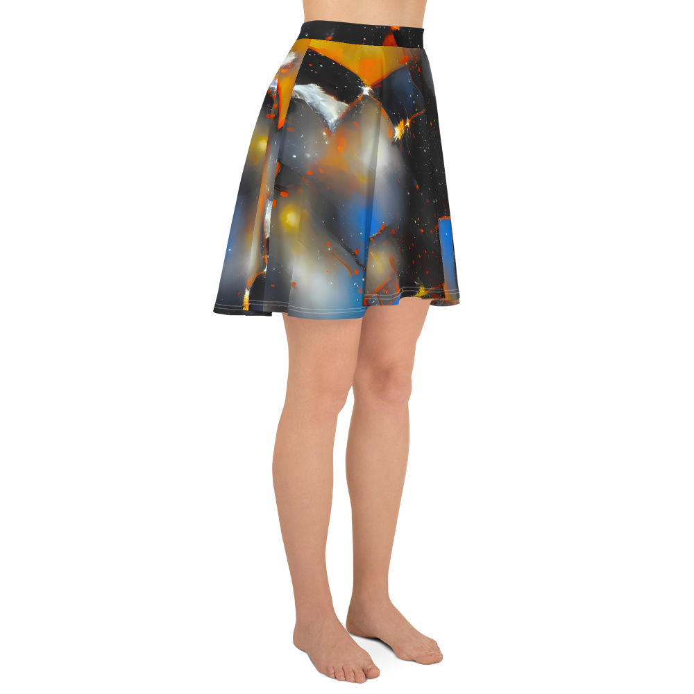 Skater Skirt - Monet's Matrix