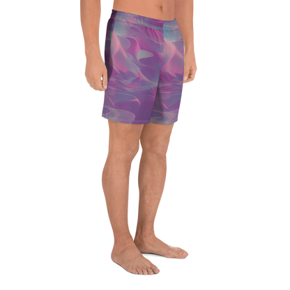 Men's Athletic Shorts - Dreamscape Swirl