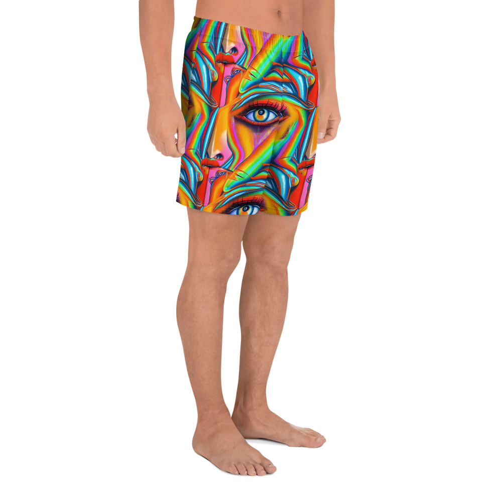 Men's Athletic Shorts - Kaleidovisions