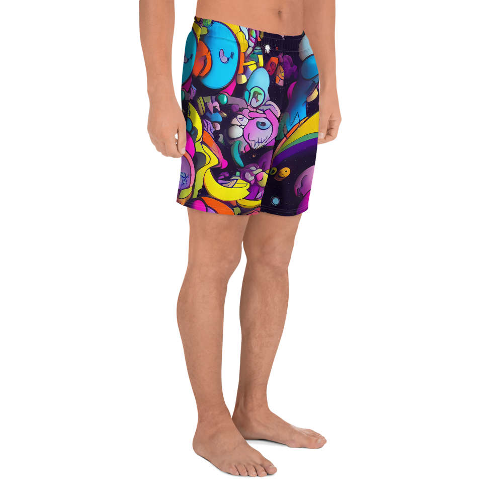 Men's Athletic Shorts - Galactic Playground