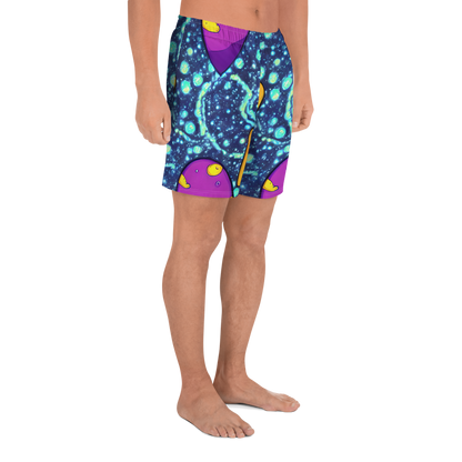 Men's Athletic Shorts - Cosmic Siblings