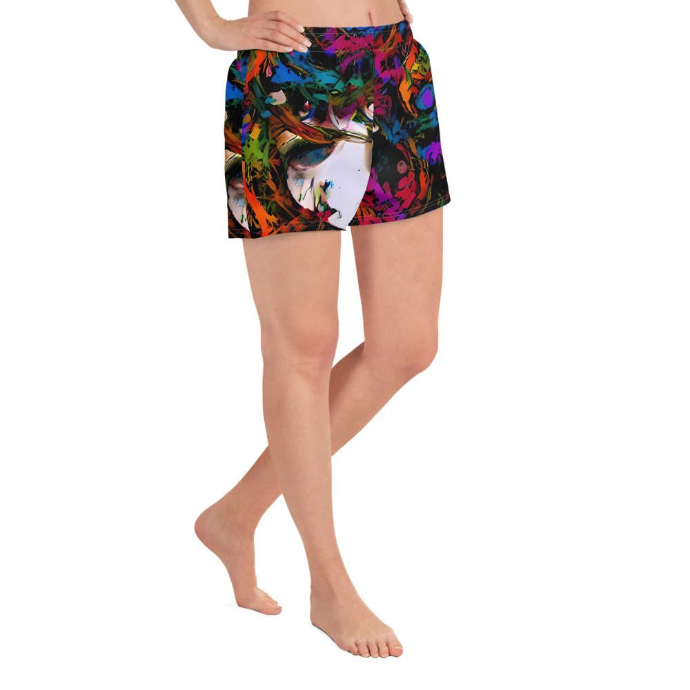 Women’s Athletic Shorts - Sultry Smoke