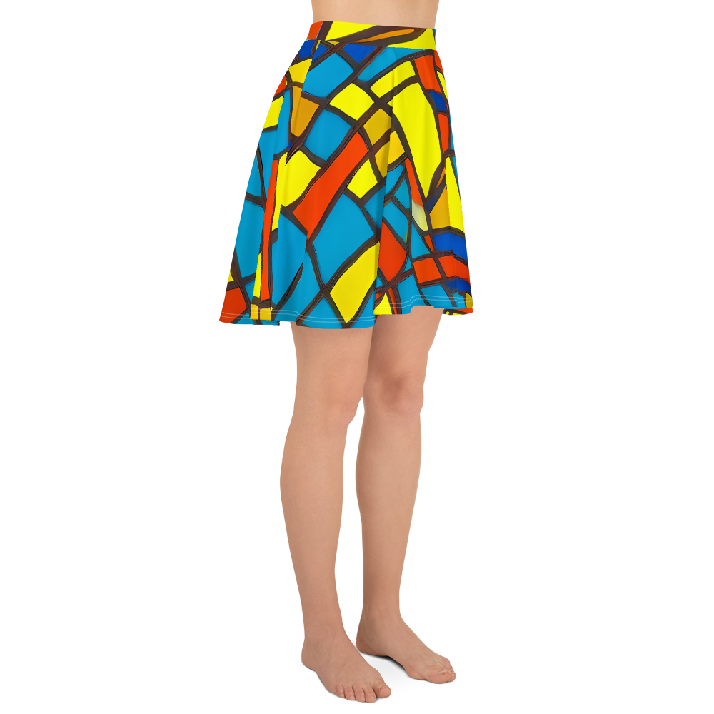 Skater Skirt - Mondrian Mesh