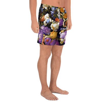 Men's Athletic Shorts - Blooming Cosmos