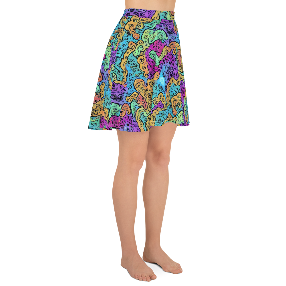 Skater Skirt - Intergalactic Graffiti