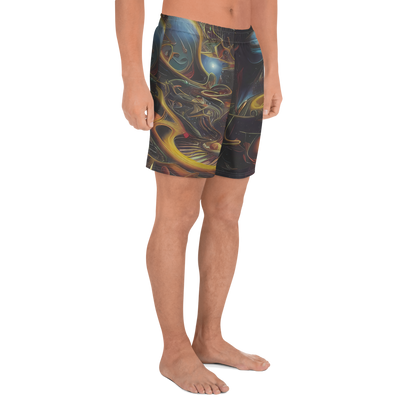 Men's Athletic Shorts - Galactic Swirl