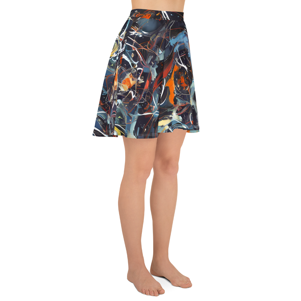 Skater Skirt - Neo-Splash Labyrinth